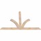 Ekena Millwork Richland Smooth Timber Gable Bracket, Douglas Fir, 60"W x 40"H x 1 1/2"D x 3 1/2"F, 16/12 Pitch GBW060X40X0204RIC00SDF - alternate 3